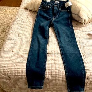Good American crop jeans